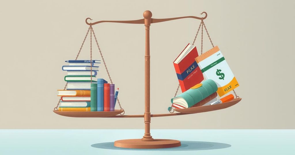 Analisi delle abitudini di spesa e divisioni educative negli Stati Uniti.