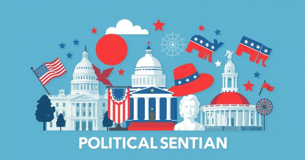 Rappresentazione grafica della fiducia degli americani in Congress e nei leader locali.
